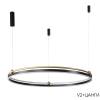 Люстра Crystal Lux Fernando FERNANDO SP88W LED BLACK/GOLD фото 3