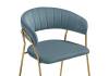 Стул Woodville Kamelia 15473 1 light blue /gold фото 5