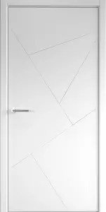 Межкомнатная дверь Albero Геометрия 2 белая эмаль 2000x800