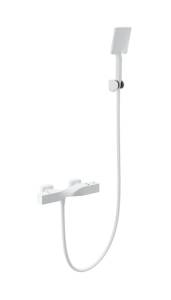 Смеситель для душа Wonzon & Woghand WW-B2025-A-MW с термостатом, белый матовый