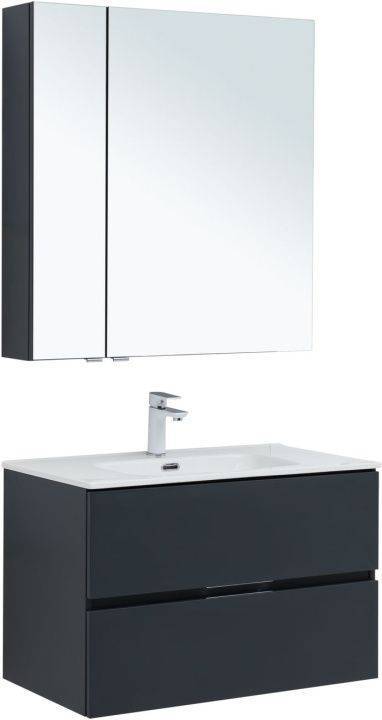 Мебель для ванной Aquanet Алвита New 80 274200 антрацит