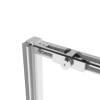 Душевая дверь в нишу Vincea Slim Soft VDS-1SS130CL 1300x2000, профиль хром, стекло прозрачное фото 5