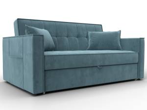 Диван прямой Лига Диванов Лига-104 (140) 134869 Бирюзовый