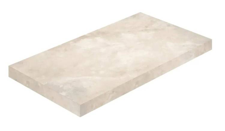 Ступень ColiseumGres Ривьера 620070002859 Вайт угловая левая 33x60