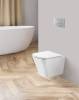 Унитаз подвесной Belbagno Ardente-R BB520CHR/BB2322SC белый фото 6