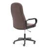 Кресло компьютерное Tetchair Parma (22) 25035 коричневый, велюр, ткань фото 3