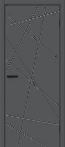 Межкомнатная дверь Bravo Граффити-5.Д.П полотно Stormy Silk 600x2000