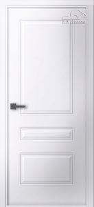 Межкомнатная дверь Belwooddoors эмаль Роялти, глухая, белая 700x2000