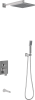 Душевой комплект Berges Ventas 3S 073005 С ВНУТРЕННЕЙ ЧАСТЬЮ, хром