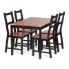 Набор обеденный Tetchair Соната 21795 антик/черный фото 4