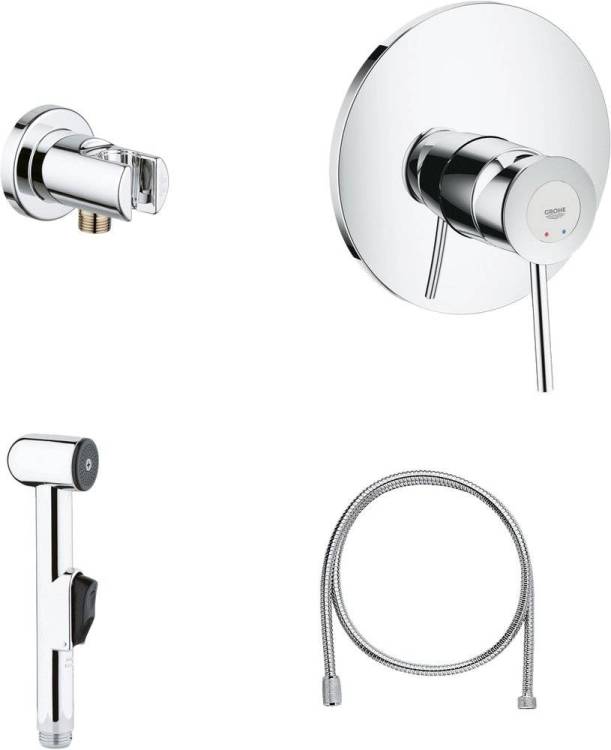 Гигиенический душ Grohe BauClassic 124434 со смесителем, с внутренней частью