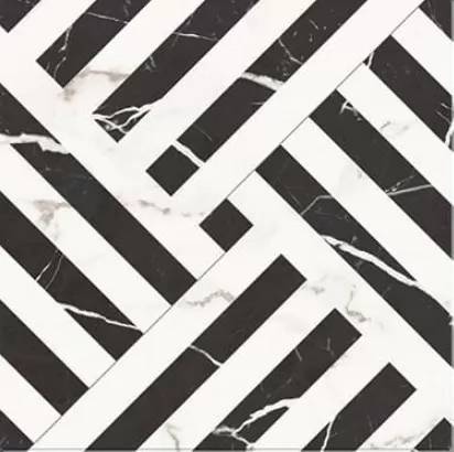 Керамогранит Etili Seramik APOLLON Charcoal Black Pre-cut 45x45