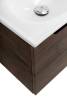 Тумба под раковину Belbagno Etna ETNA-500-1A-SO-RW-P-L 49.6x39.2x50 Rovere Moro подвесная с одной распашной дверцей, с одной полкой, левосторонняя фото 5