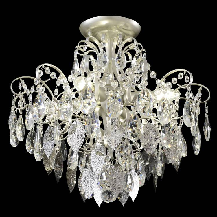 Светильник потолочный Crystal Lux Esmiralda ESMIRALDA PL4 SILVER