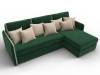 Диван угловой Лига Диванов Лига-078 130988 Зеленый фото 6