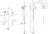 Душевая стойка VitrA System Rain A45597EXP фото 3