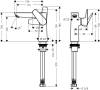 Смеситель для раковины Hansgrohe Talis E 71755000 фото 4