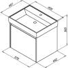 Мебель для ванной Aquanet Nova Lite 60 1 ящик фото 8