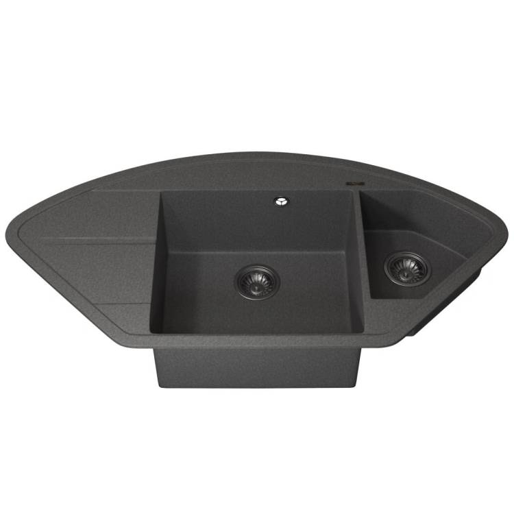 Мойка кухонная Uperwood Quartz UPD-06 3910202122 серая, 100.6x51