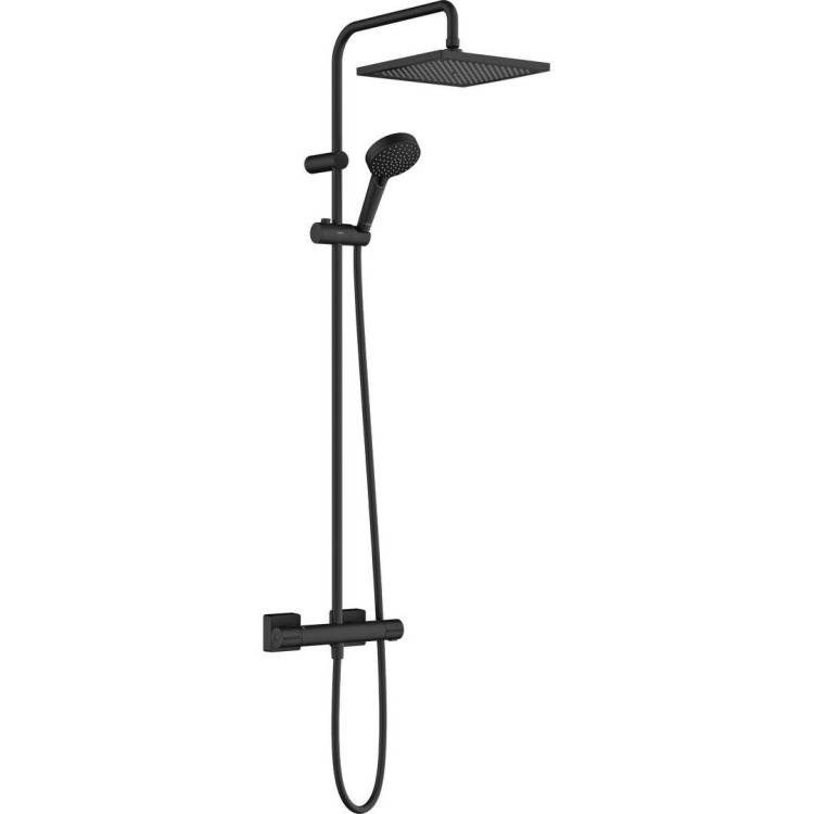 Душевая стойка Hansgrohe Vernis Shape 26429670 черная