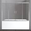 Шторка на ванну BelBagno Unique VF-2-150/180-140-M-Cr