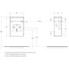 Тумба с раковиной BelBagno Pietra Mini 40 R bianco lucido фото 15