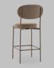 Стул полубарный Stool Group Бриф DD AV 477-C31-7006T (PP) капучино, каркас капучино муар, велюр фото 5