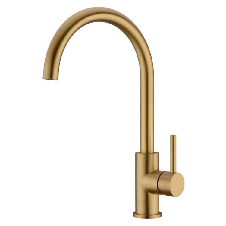 Смеситель для кухни EMAR PVD ECB - 3004 PVD Golden