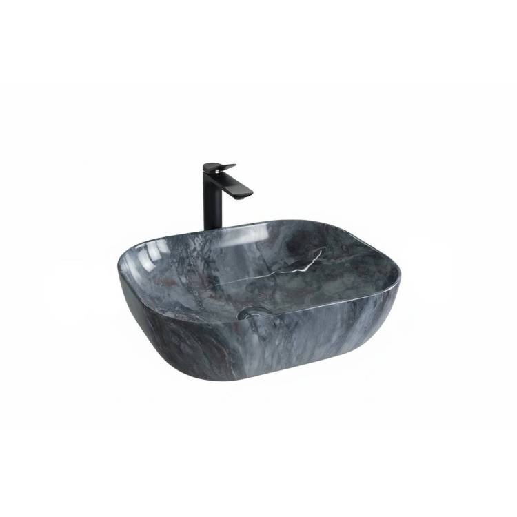 Раковина Gid Geométrico 54401 K397G124 50 см, под камень, глянцевая