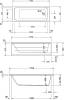 Акриловая ванна Duravit D-code 170x70 фото 7