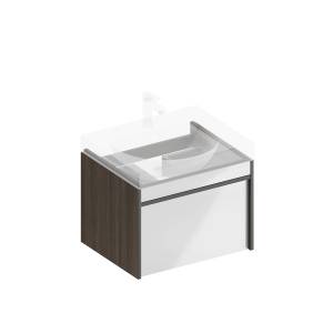 Тумба под раковину Kerama Marazzi Modula MOD.60.1+1\AR арабика, 60 см