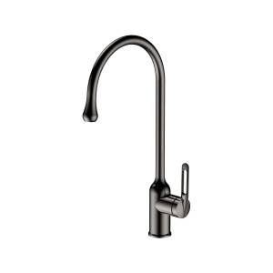 Смеситель для кухни Haiba HB41830-3 оружейная сталь