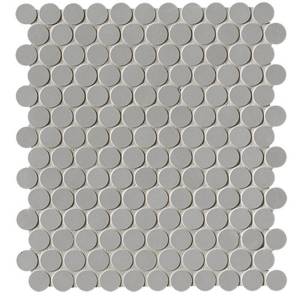 Мозаика FAP Ceramiche Milano&Floor fNSX Grigio Round Mos. Matt 29.5x32.5