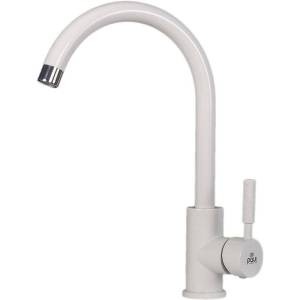 Смеситель для кухни Paulmark Holstein Ho212063-331 белый