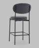 Стул полубарный Stool Group Бриф DD AV 477-C89-9005 (PP) темно-серый, велюр фото 7