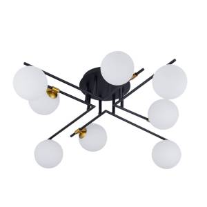 Светильник потолочный Arte Lamp Gemini A2243PL-8BK