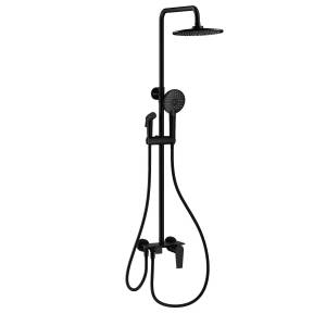 Душевая стойка Wonzon & Woghand WW-A30874-MB черная