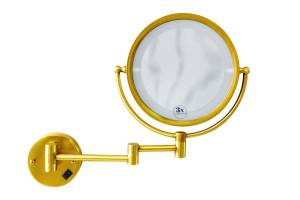 Косметическое зеркало Boheme Imperiale 501-G с подсветкой, Gold