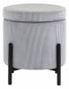 Пуф-сундук Stool Group Дали AV 482-V990/V52-08 светло-серый фото 4