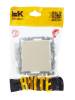 Розетка 1-местная с заземлением, шторками и крышкой IEK Brite BR-R16-16-44-K10 бежевый фото 10