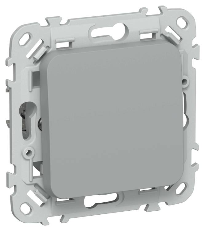 Выключатель 1-клавишный IEK Flite FI-V10-0-10-1-K03 серый