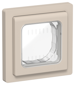 Рамка 1-постовая IEK Flite FI-M10-32-55-K88 льняной