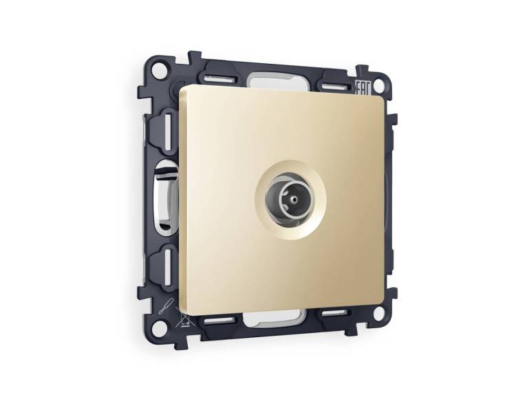 Комплект механизма TV розетки проходной Ambrella Volt Alfa MA613030