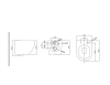 Унитаз подвесной Taliente Amato AM25010+SMcromo безободковый, с микролифтом, белый фото 4