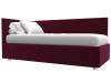 Кровать Лига Диванов Лига-039 122069L красный левая 90x200