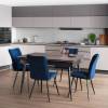 Стул Tetchair Medeo LT 25224 синий, велюр фото 11
