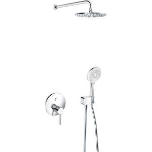 Душевой комплект Kludi Bozz 386400576 с внутренней частью