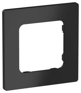 Рамка 1-постовая IEK Flite FI-M12-32-20-K02 черный