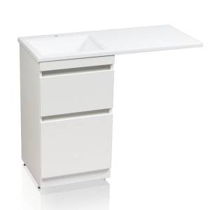 Тумба с раковиной Style Line Даллас 100 СС-00000514 белая L