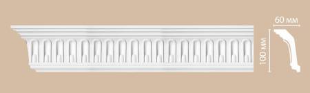 Плинтус потолочный с рисунком DECOMASTER DT-9813 240x10x6